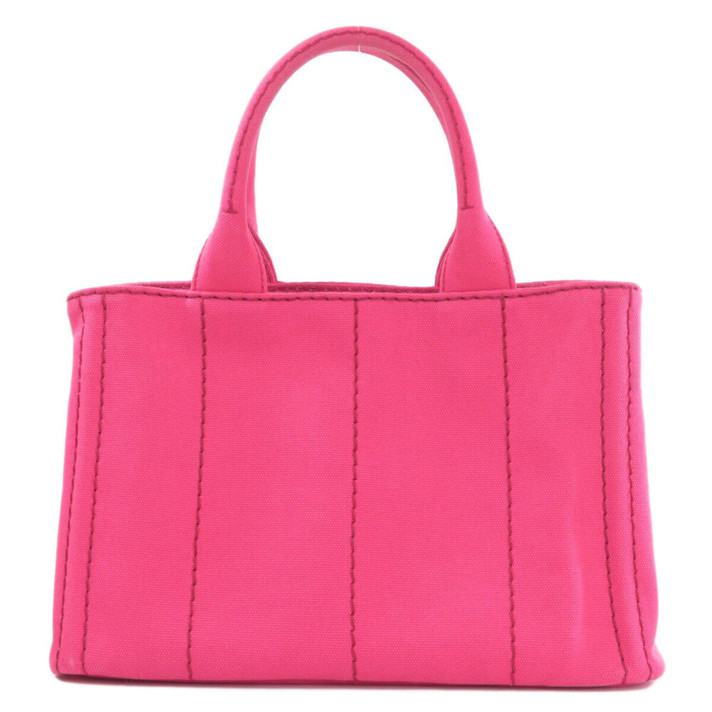 Prada Hand 2way Canapa Tote Canvas Bag